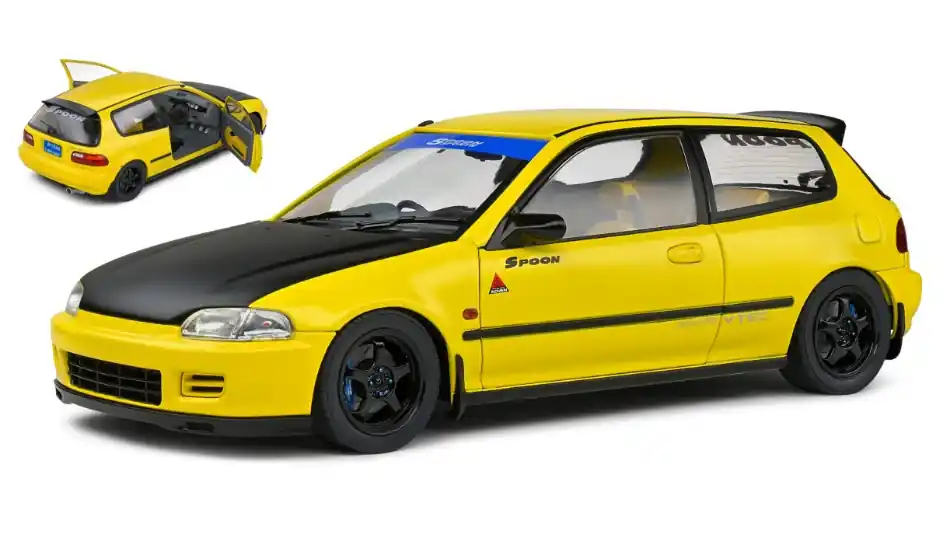Honda Civic EG6 SIR II Spoon 1991 modellautó Korlátozott ajánlat