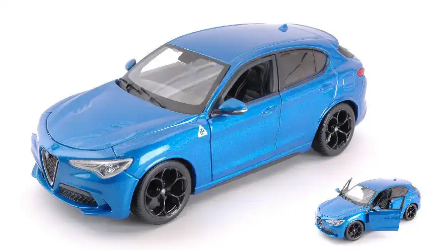 Biztonságos fizetés Alfa Romeo Stelvio Q4 Quadrifoglio 2017 modellautó