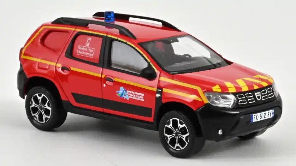Kiárusítás Dacia Duster 2020 Pompiers modellautó