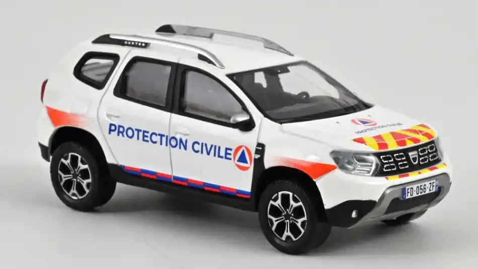 Dacia Duster 2020 Protection Civile 2020 modellautó Biztonságos vásárlás