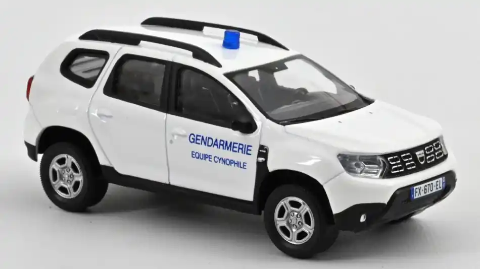 Dacia Duster 2020 Gendarmerie Equioe Cynophile modellautó Ajánlat