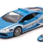 Népszerű Lamborghini Huracán LP610-4 Polizia modellautó
