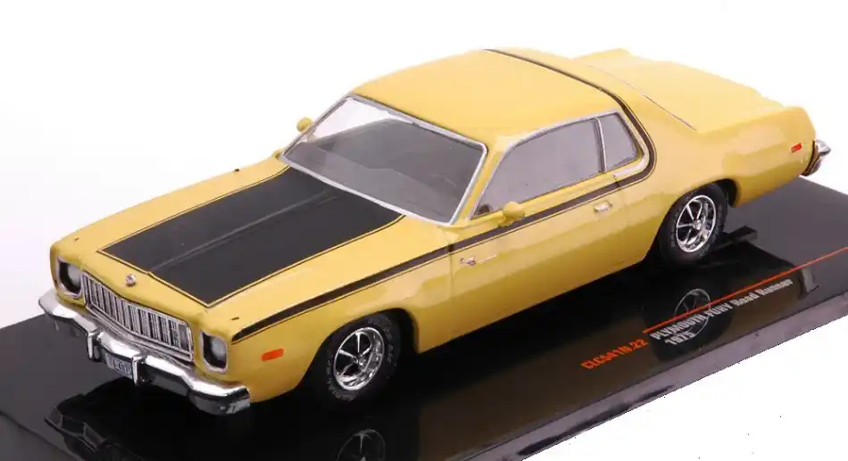 Plymouth Fury Road runner 1975 modellautó Szuper ajánlat