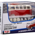 Prémium Volkswagen T1 Samba összeszerelhető modellautó
