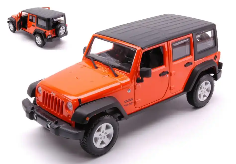 Jeep Wrangler Unlimited modellautó Akciós ár