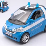 Vedd meg online Smart fortwo Polizia modellautó