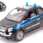Fiat 500 Polizia Penitenziaria modellautó Kihagyhatatlan ajánlat