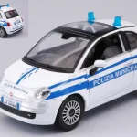 Fiat 500 Polizia Municipale modellautó Árcsökkenés