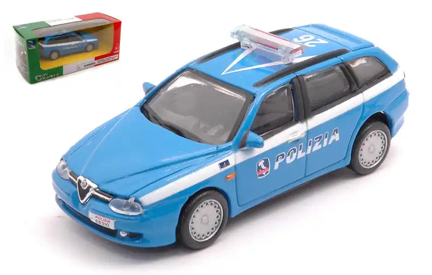 Alfa Romeo 156 SW Polizia modellautó Szuper akció