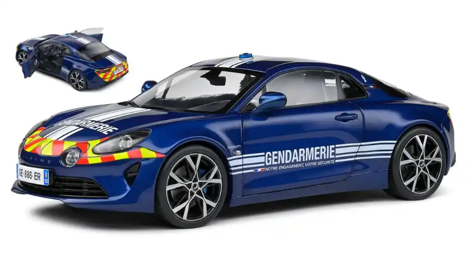 Biztonságos fizetés Alpine A110 Gendarmerie 2023 modellautó
