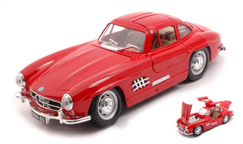 Prémium Mercedes 300SL (W198) 1954 modellautó