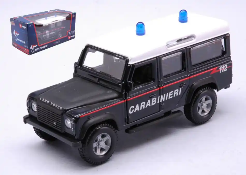 Land Rover Defender Carabinieri modellautó Szuper akció