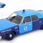 Gyors kiszállítás Dodge Monaco Massachusetts State Police 1974 modellautó