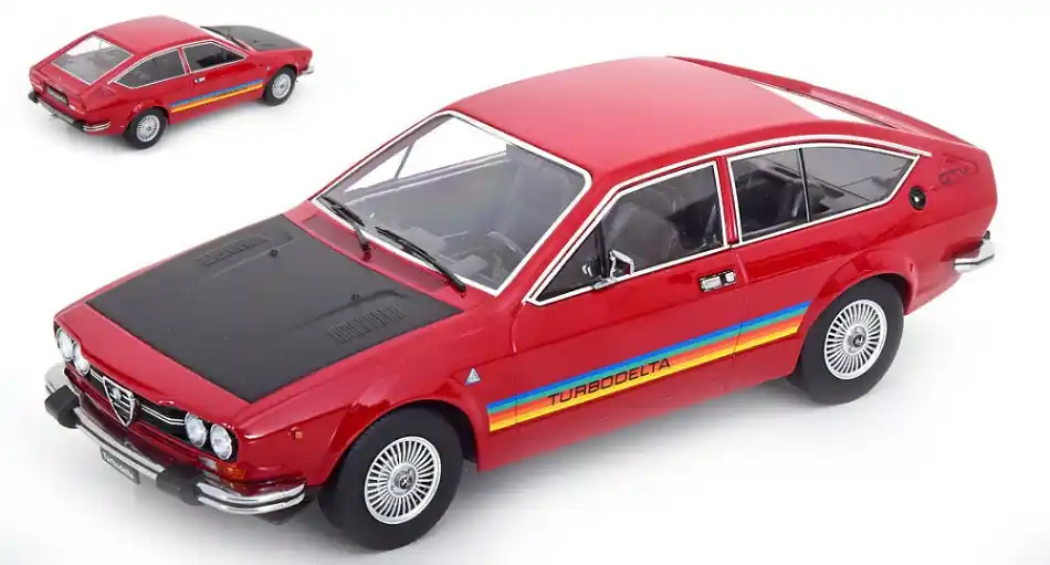 Alfa Romeo Alfetta GTV 2000 Turbodelta 1979 modellautó Biztonságos fizetés