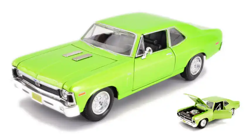 Chevrolet Nova SS Coupé 1970 modellautó Gyors kiszállítás