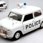 Mini Cooper Police modellautó Legkelendőbb