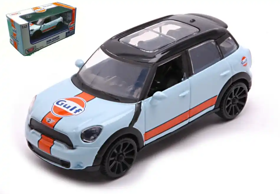 Különleges ajánlat Mini Cooper Countryman Gulf modellautó