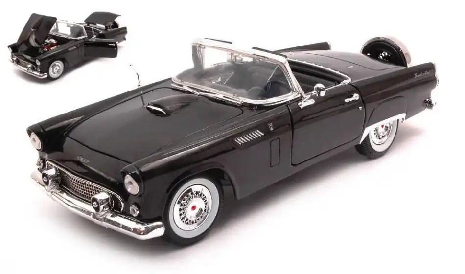 Újdonság Ford Thunderbird Convertible 1956 modellautó