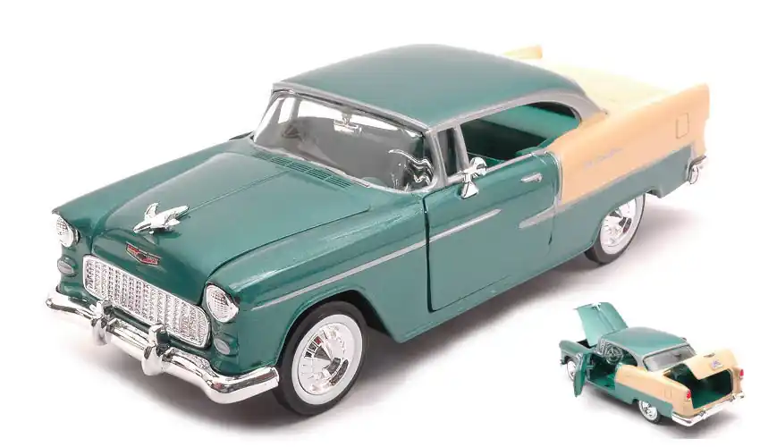 Újdonság Chevrolet Bel Air 1955 modellautó