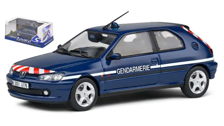 Peugeot 306 S16 Gendarmerie modellautó Legkelendőbb