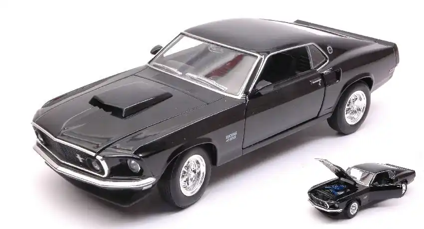 Akció Ford Mustang Boss 429 1969 modellautó