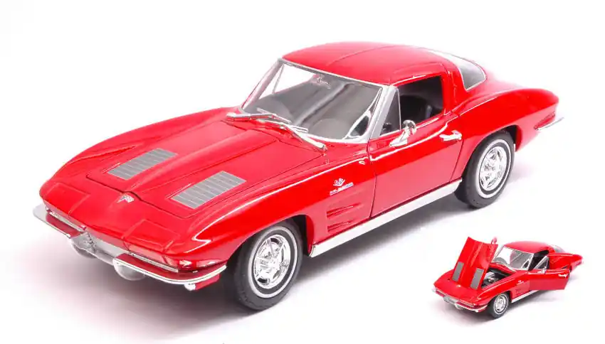 Chevrolet Corvette 1963 modellautó Gyors kiszállítás