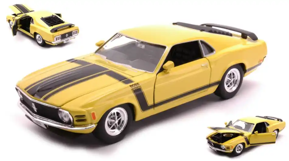 Azonnali szállítás Ford Mustang Boss 302 modellautó