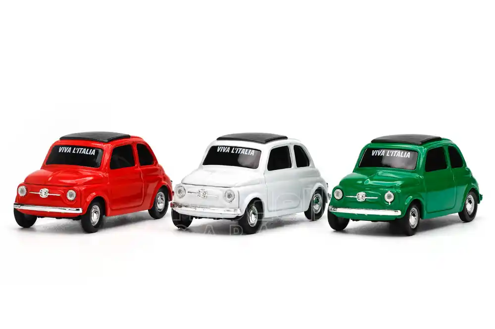 Fiat 500 1965 Viva L‘Italia 3 darab modellautó modellautó Ajánlat