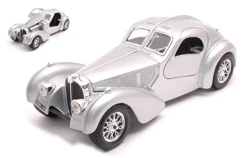 Gyors szállítás Bugatti Atlantic 1936 modellautó