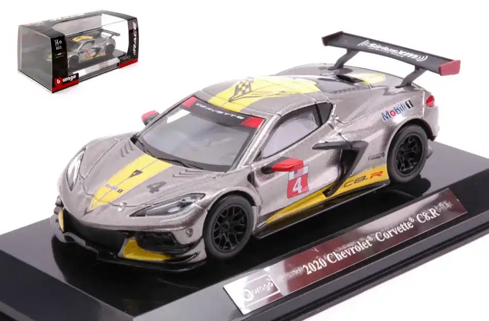 Chevrolet Corvette C8R n.4 2020 modellautó Prémium