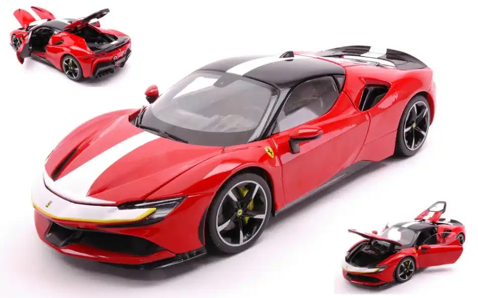Biztonságos fizetés Ferrari SF90 Stradale Hybrid 1000HP Assetto Fiorano 2019 modellautó