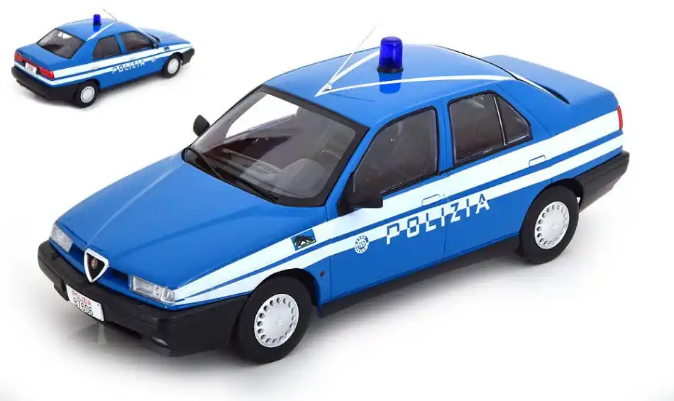 Alfa Romeo 155 Polizia 1996 modellautó Szuper akció