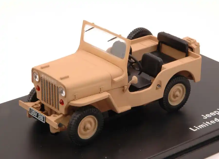 Gyors szállítás Jeep Willys CJ3B 1953 modellautó
