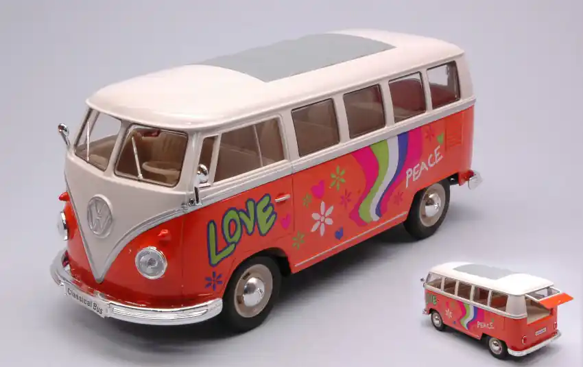 Volkswagen T1 1963 modellautó Gyors kiszállítás