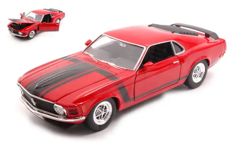 Ford Mustang Boss 302 1970 modellautó Gyors szállítás