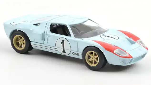 Ford GT40 Mk2 7.0L V8 Team Shelby American Inc. n.1 2nd (but really winner) 24h Le Mans 1966 K. Miles - D. Hulme modellautó Alacsony ár