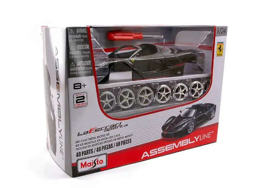 Népszerű Ferrari LaFerrari Aperta 2016 építőkészlet modellautó