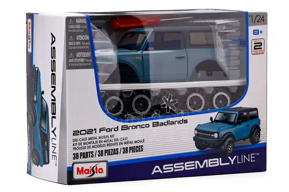 Prémium Ford Bronco Badlands 2021 összeszerelhető modellautó