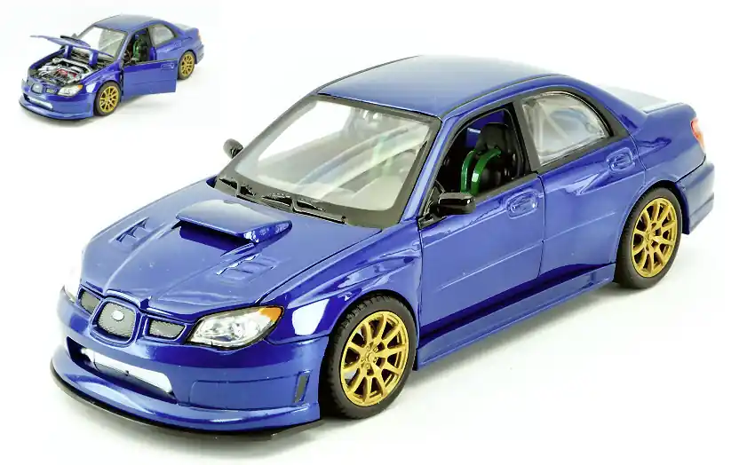 Gyors szállítás Subaru Impreza WRX STi modellautó