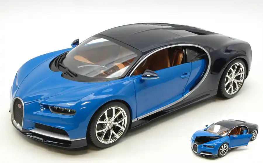 Biztonságos vásárlás Bugatti Chiron 2016 modellautó