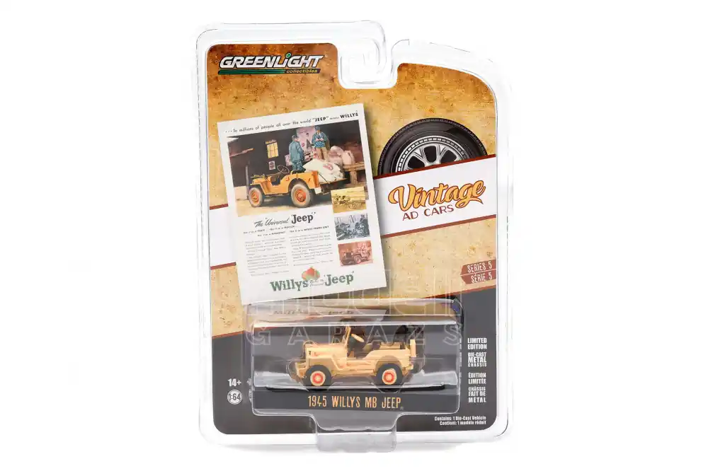 Árengedmény Jeep Willys MB 1945 modellautó