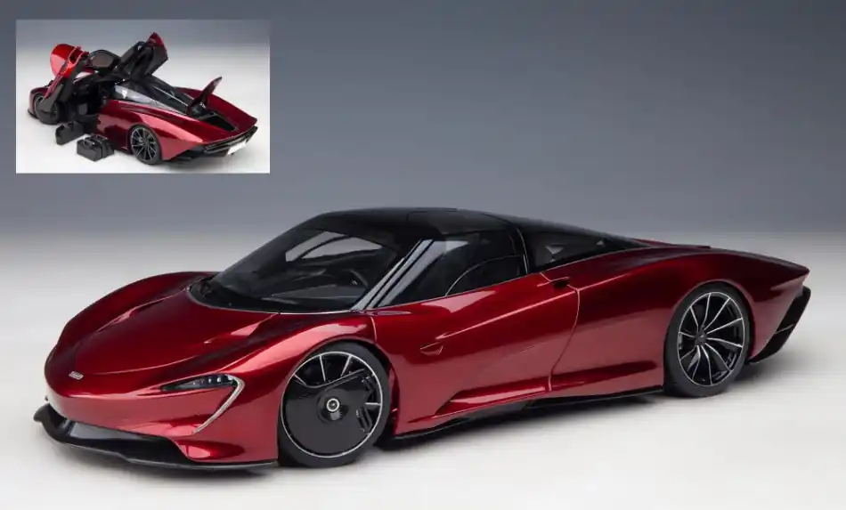 Vedd meg most McLaren Speedtail 2020 modellautó