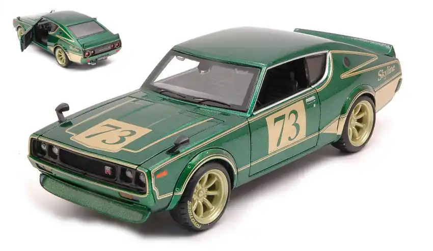Exkluzív ajánlat Nissan Skyline 2000 GT-R Tokyo version 1973 modellautó