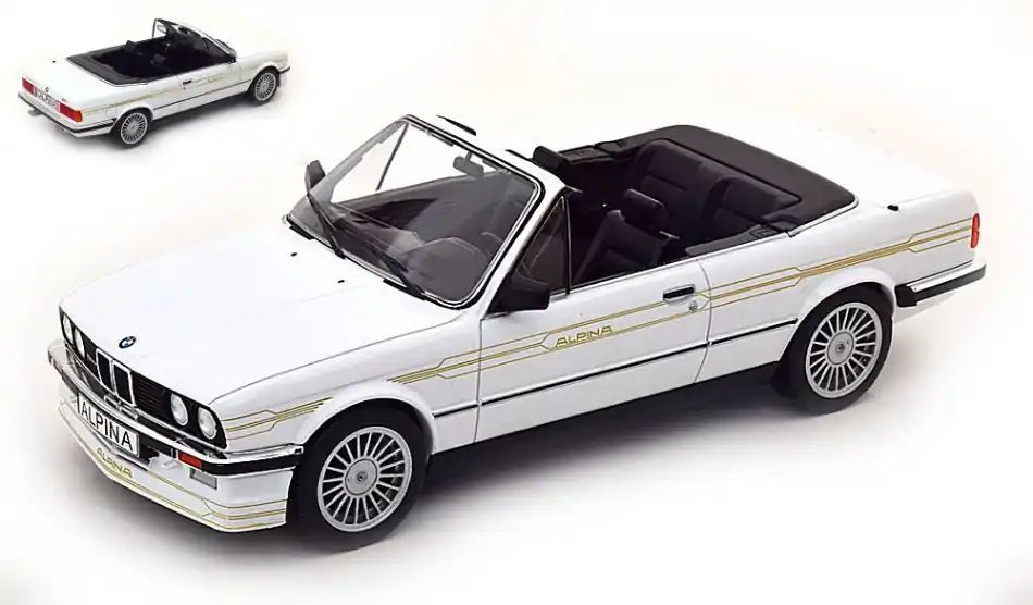 BMW 3-series (E30) Alpina C2 2.7 Cabriolet 1989 modellautó Azonnal elérhető