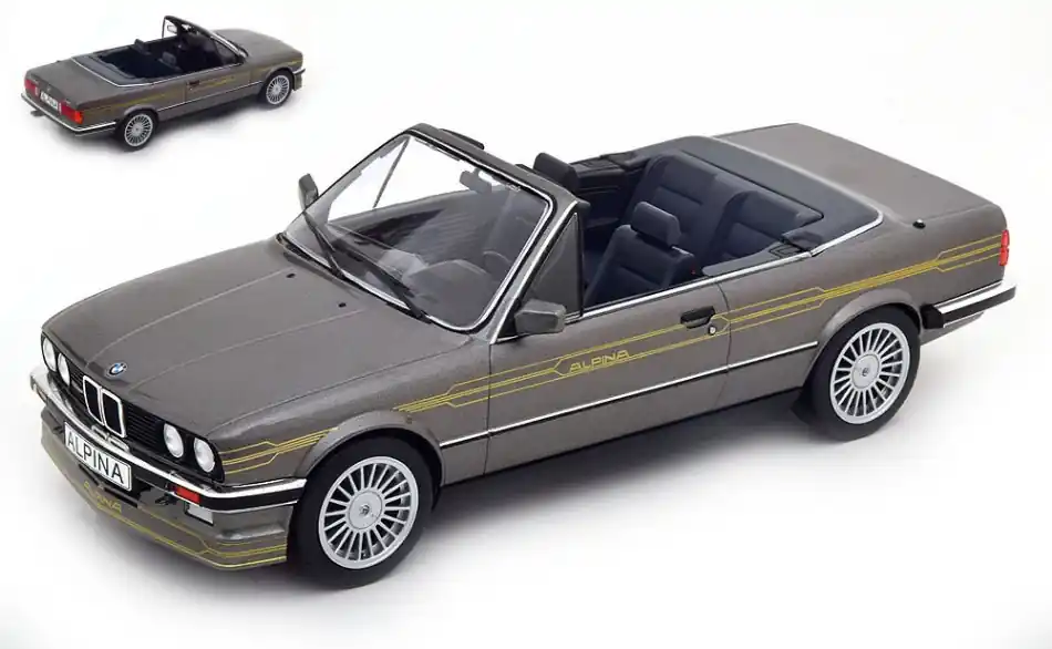 Legnépszerűbb BMW 3-series (E30) Alpina C2 2.7 Cabriolet 1989 modellautó