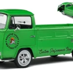 Volkswagen T2 Pick-up Rooster Speed Motorcycle Custom 1968 modellautó Bestseller