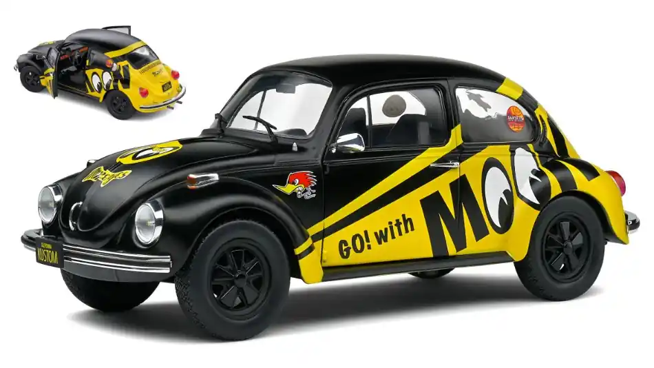 Volkswagen Bogár 1303 Mooneyes 1974 modellautó Csak ma