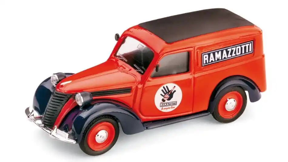 Fiat 1100 E Van Ramazzotti 1950 modellautó Biztonságos fizetés