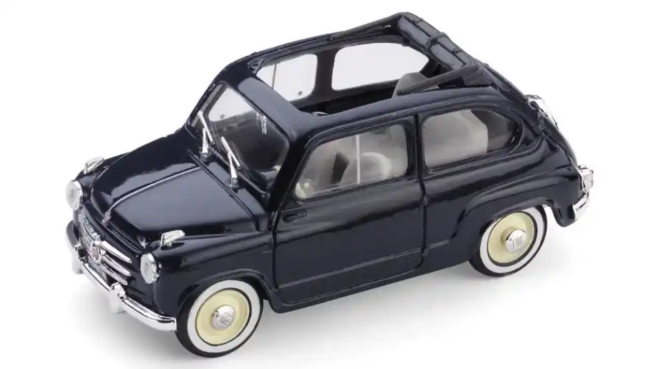 Fiat 600 Convertibile 1956 modellautó Prémium