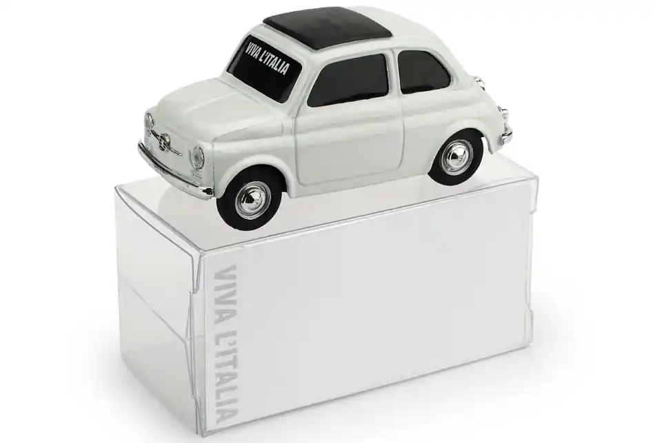 Népszerű Fiat 500 1965 Viva L‘Italia modellautó